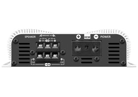 Taramp's DS 1200x4 2-ohms stable icon showcases compatibility with low-impedance speakers.