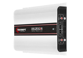 Taramp's DS 1200x4 4-channel setup for precise multi-woofer amplification.