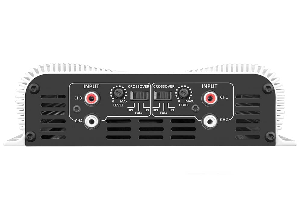 Taramp's DS 1200x4 rear ports and controls highlight flexible connectivity.