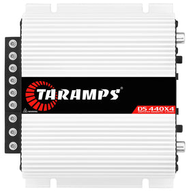Taramp's DS 440x4 amplifier ready for 2 ohm multi-channel car audio setup