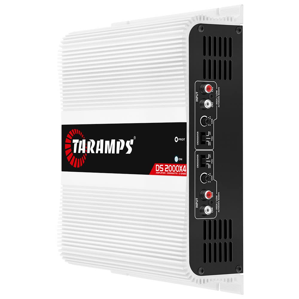 Taramp's DS2000x4 side ports emphasize robust wiring compatibility.