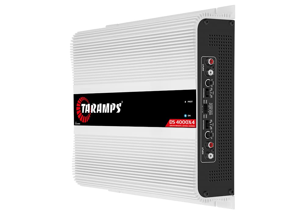 Taramp's DS4000x4 RCA input enabling clean connections from your head unit.