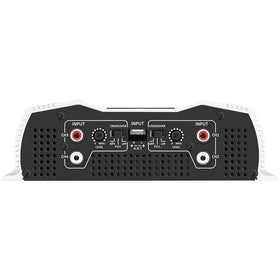 Taramp's DS800x4 four-channel outputs offer consistent speaker power.