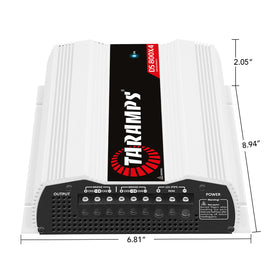 Taramp's DS800x4 input/output panel provides easy connections.