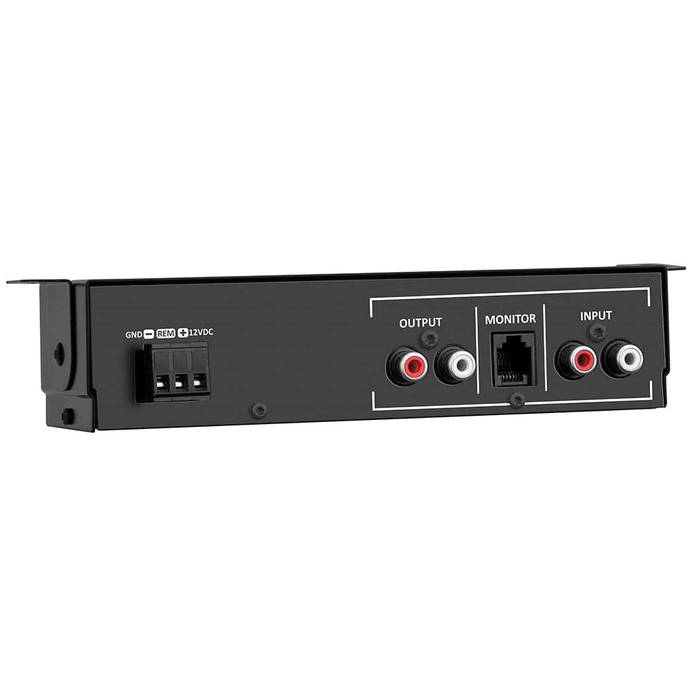 Taramp's installed on a dashboard for convenient remote bass control