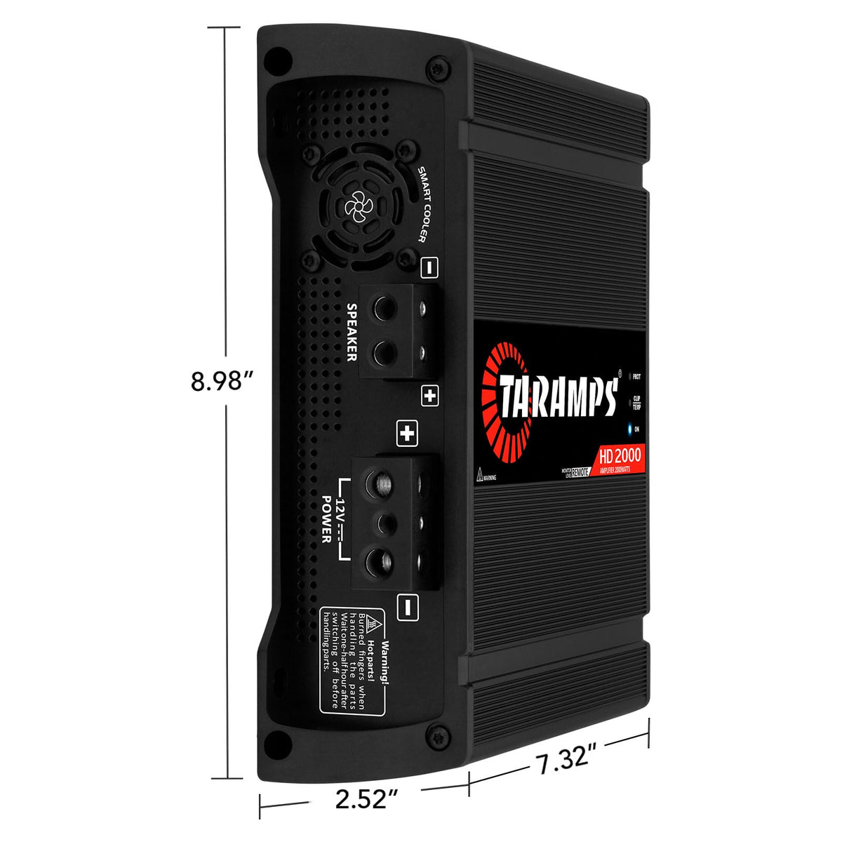 Taramp's HD 2000 bass boost control allows tactile low-end customization.