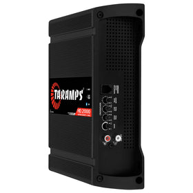 Taramp's HD 2000 ports display multiple input and speaker connections for flexible setups.