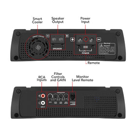 Taramp's HD 2000 dimensions and weight aid installation planning.