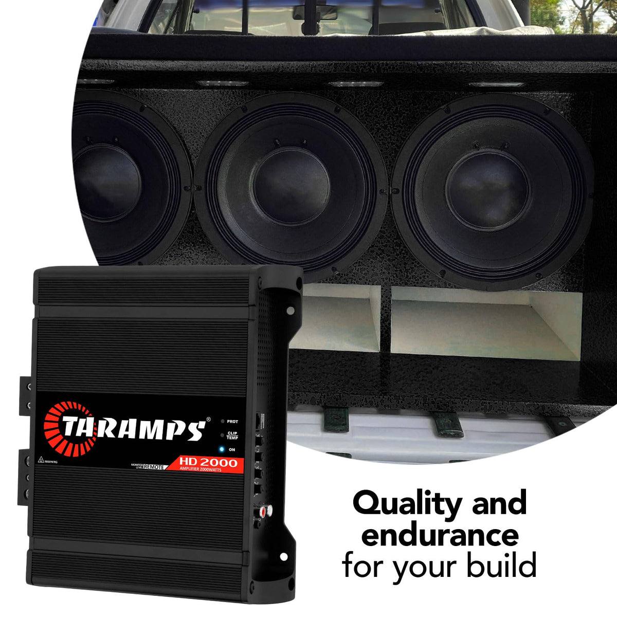 Taramp's HD 2000 remote compatibility enables easy monitor-level control.