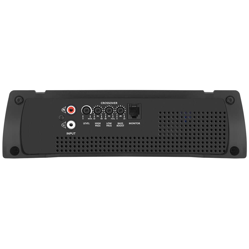 Taramp's HD 3000 crossover controls and bass boost for sound tuning.