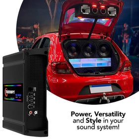 Taramps HD 3000 tuned crossover range for crisp highs and deep lows