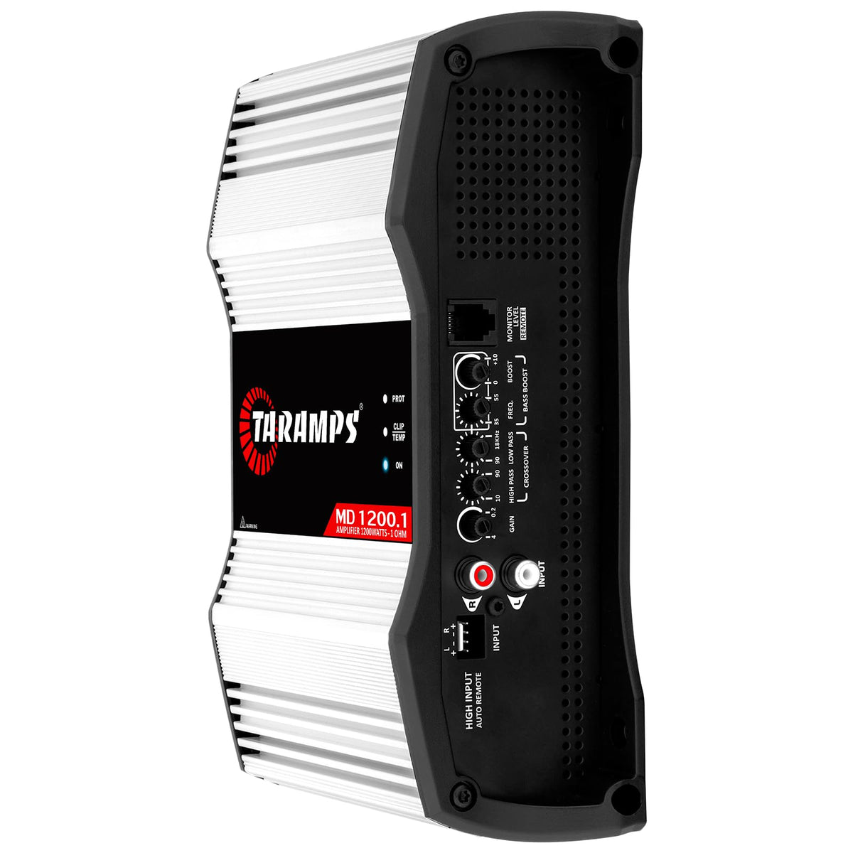 Taramp's MD 1200.1 back panel shows inputs for flexible integration.