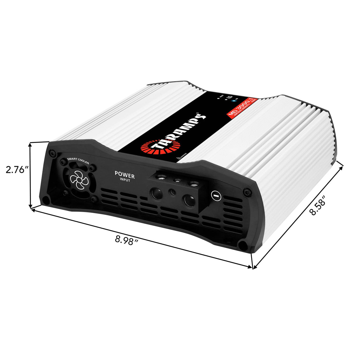 Taramp's MD 3000.1 LED indicator shows power and status at a glance.