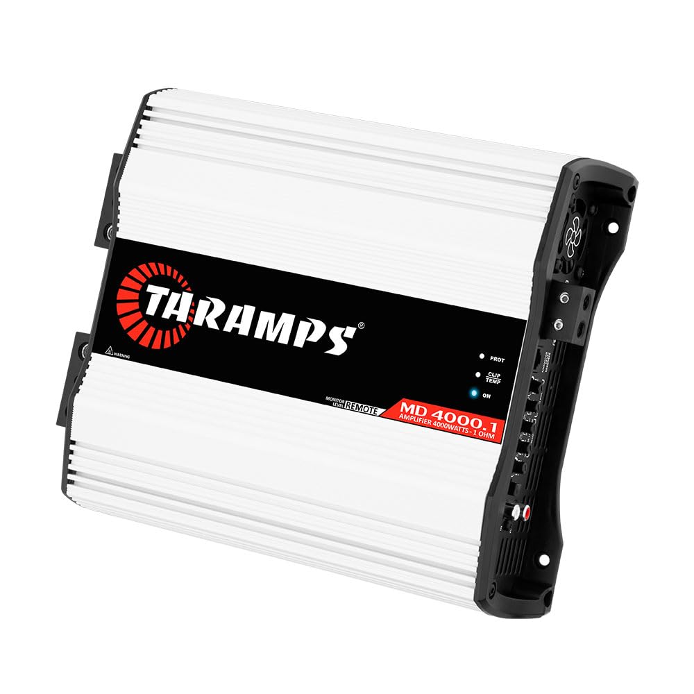 Taramp's MD 4000-1 MOSFET technology emphasizes efficient, clean amplification.