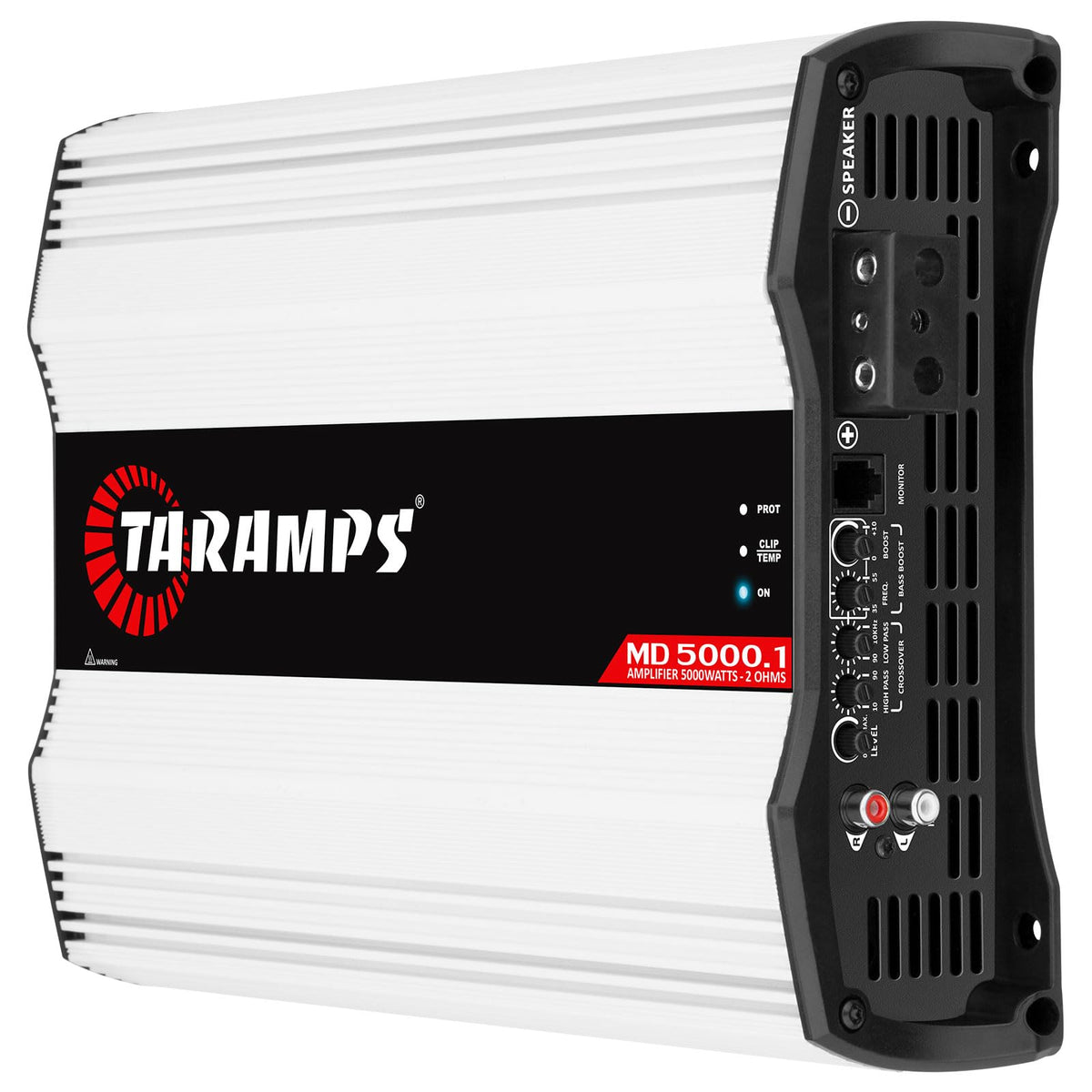 MD 5000.1 heat sink and cooling vents for stable high-power operation