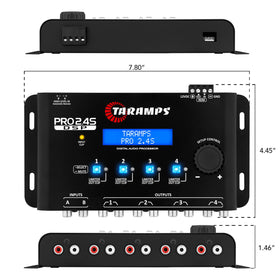 Taramp's unit in a studio rack showing professional system integration benefit
