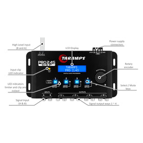Taramp's packaging and manual showing ready-to-install convenience benefit