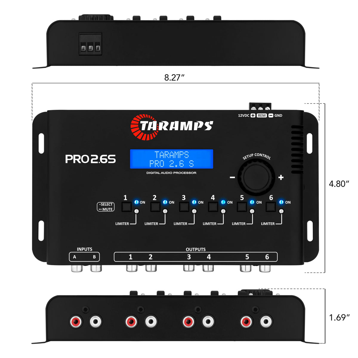 Taramp's Pro 2.6S DSP car installation ready setup