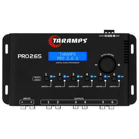 Taramp's Pro 2.6S DSP front panel for precise car audio control