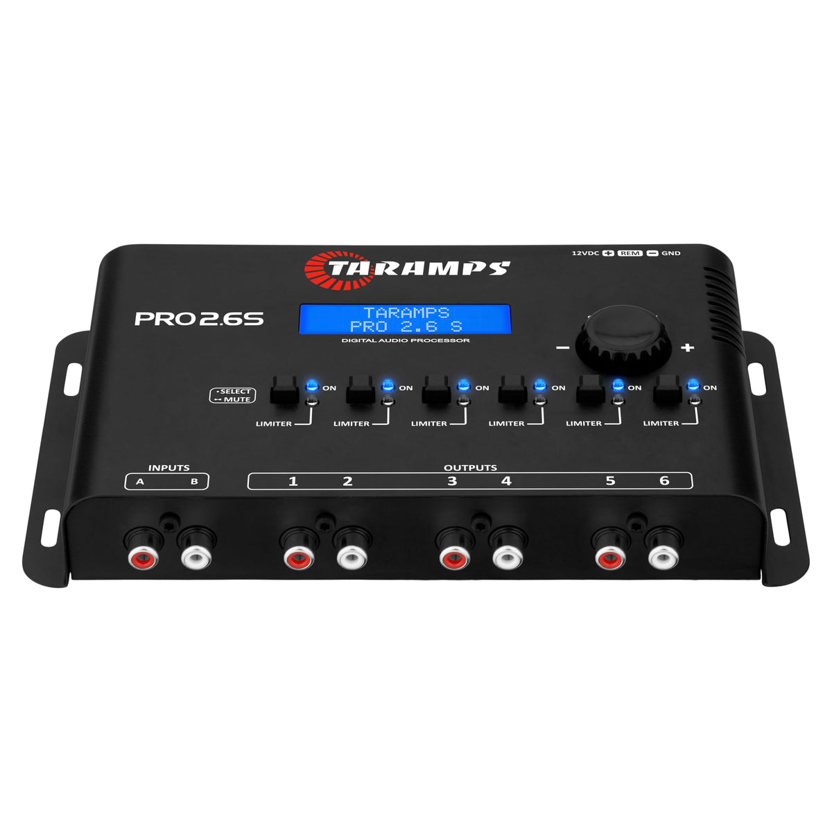 Taramp's Pro 2.6S DSP graphic interface for quick tuning