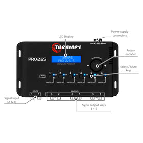 Taramp's Pro 2.6S DSP power and heat management for reliability