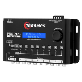Taramps Pro 2.8S input parametric EQ handles inputs A and B