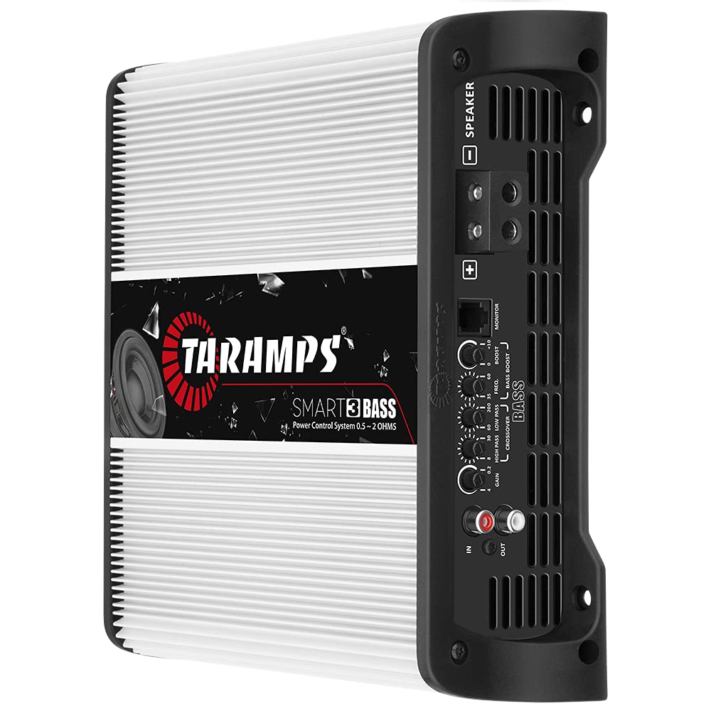Taramp's Smart 3 Bass mono block emphasizes robust heat dissipation