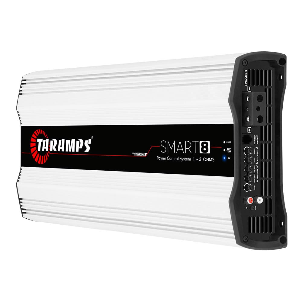 Taramp's Smart 8 power wiring setup demonstrates 2x2/0 AWG supply for reliability.