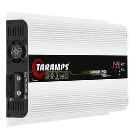 Taramp's Smart Charger in dynamic mode display powering amps with dynamic current efficiently and stably