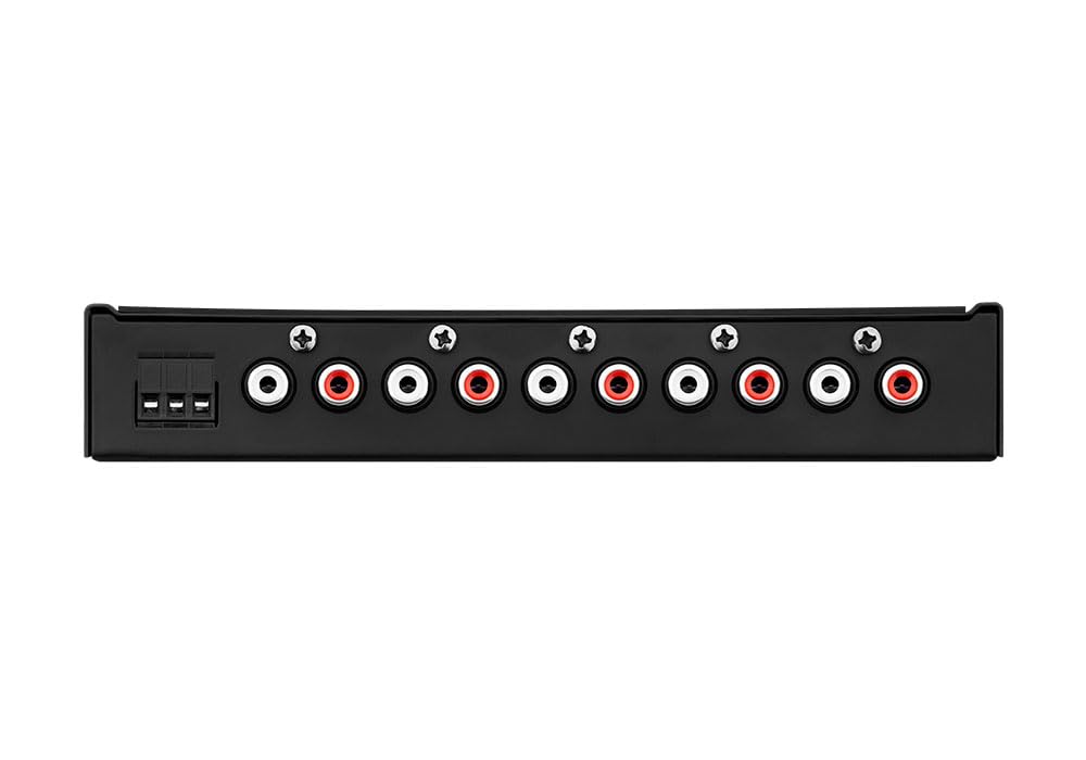 Taramps TEQ 7.4 Pro side profile with dimensions for planning compact installations