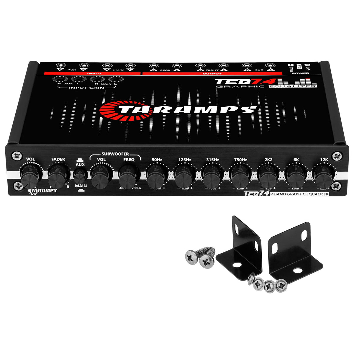 Taramp's blue LED illumination highlighting controls for visible adjustments