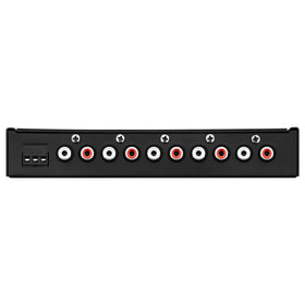 Taramp's equalizer mounted in a car trunk for secure installation benefit