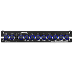 Taramp's RCA ports close view showing input and output routing convenience