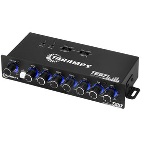 Taramp's TEQ 7 side profile showing compact size, fits small dash locations