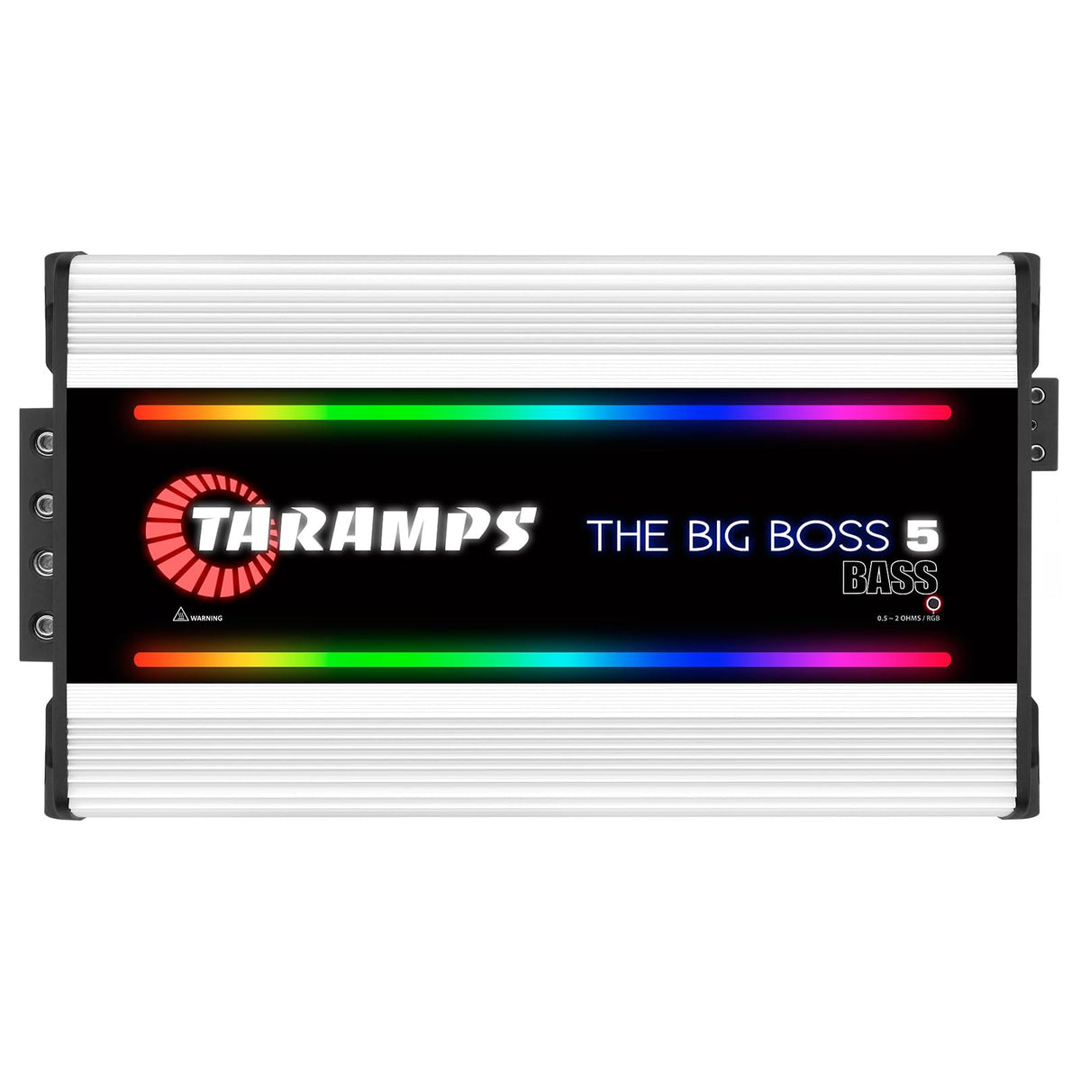 Taramp's The Big Boss 5 Bass White front view for powerful subwoofer setup