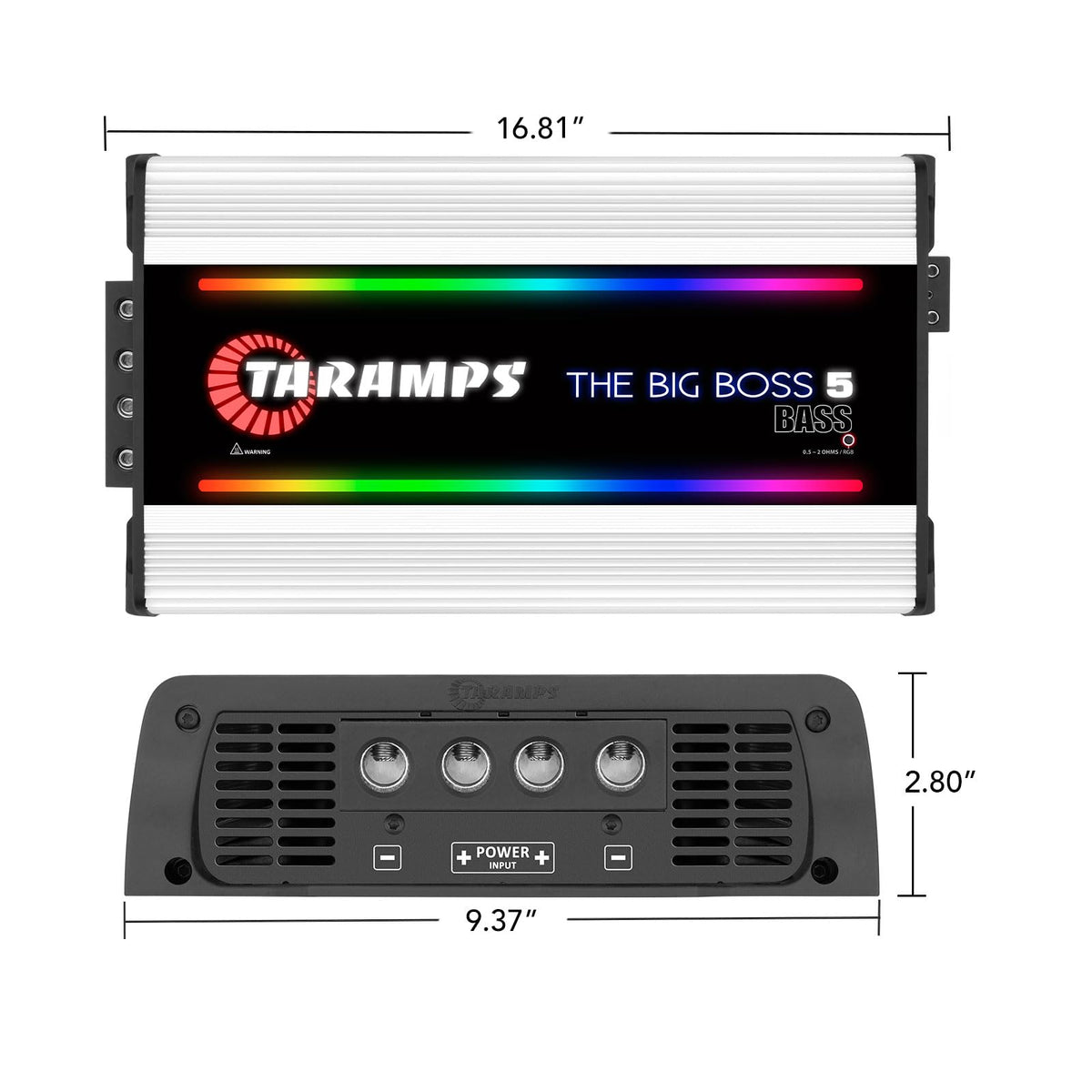 Taramp's The Big Boss 5 Bass White installation-ready setup