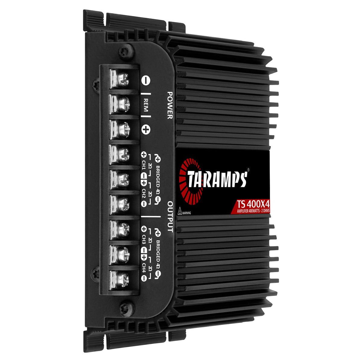 Taramp's TS 400x4 dual input ports enable easy connections and automatic activation