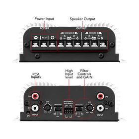 Taramp's TS 400x4 gain control allows precise tuning