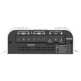 Taramp's TS 800x4 front panel controls: easy level and crossover tuning.