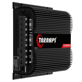 Taramp's TS 800x4 rear view demonstrates four-channel layout for versatile setups.