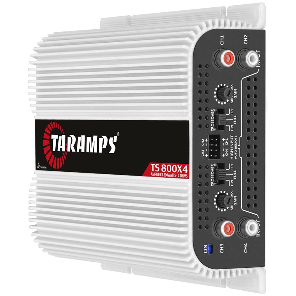 Taramp's TS 800x4 side view: slim profile for dashboard integration.