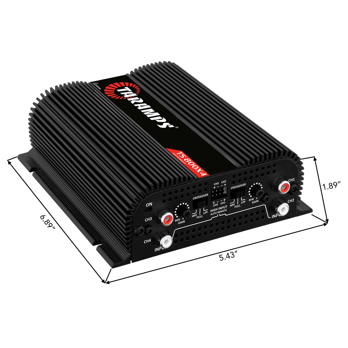 Taramp's TS 800x4 under-hood install image illustrates flexible mounting options.