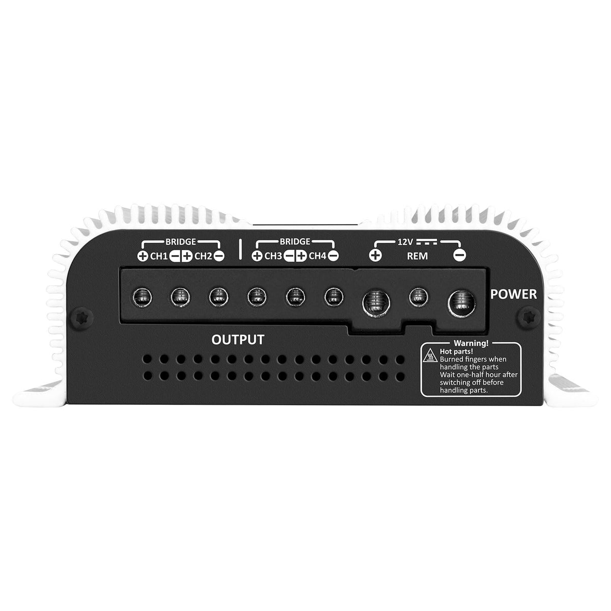 Taramp's TS 1200x4 high-level input supports versatile source options in vehicles.