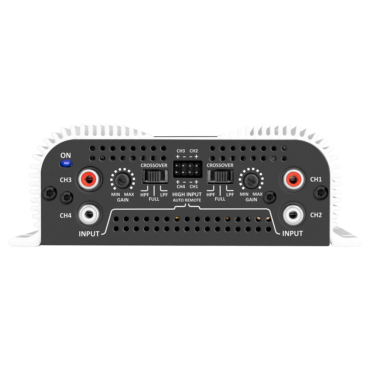 Bridged two-channel mode on Taramp's TS 800x4 powers a subwoofer up to 400W