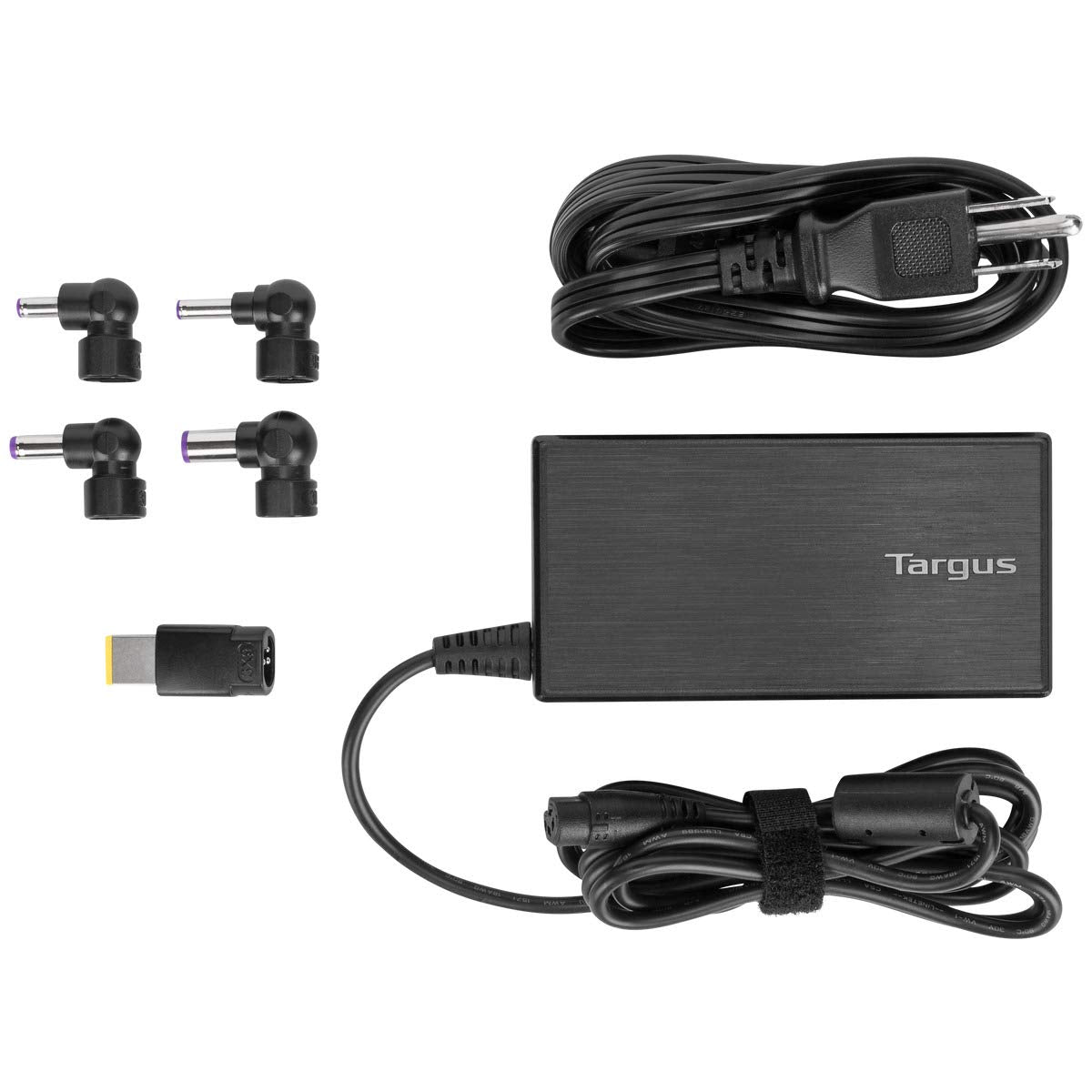 Targus 90W semi-slim charger with compact travel-friendly design