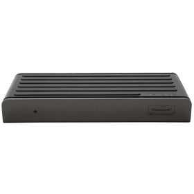 Targus DOCK180USZ dual 4K setup connects two displays for expanded workspaces.