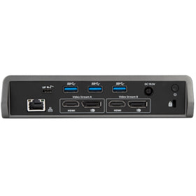 Targus DOCK180USZ USB 3.0 ports support fast peripherals and charging.
