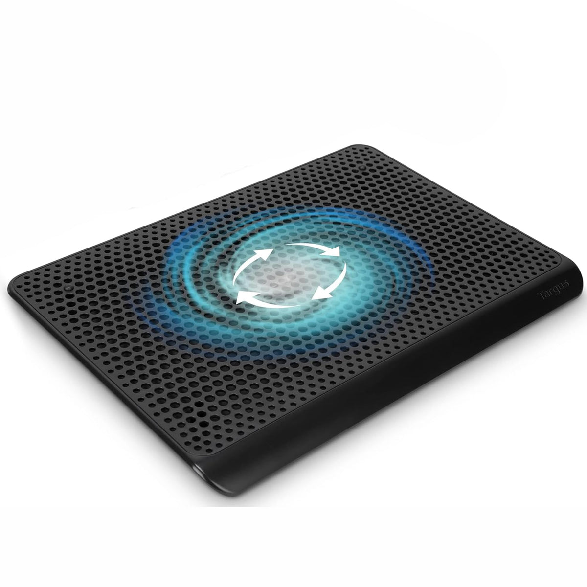 Targus laptop cooling pad with single fan keeps up to 16-inch laptops cool during work