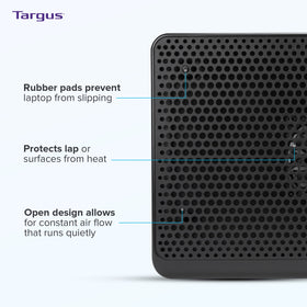 Targus ultra-slim laptop cooling pad designed for desk or lap use