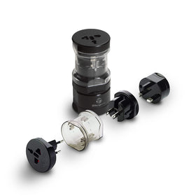 Targus World Travel Adapter demonstrates wide compatibility for global trips.